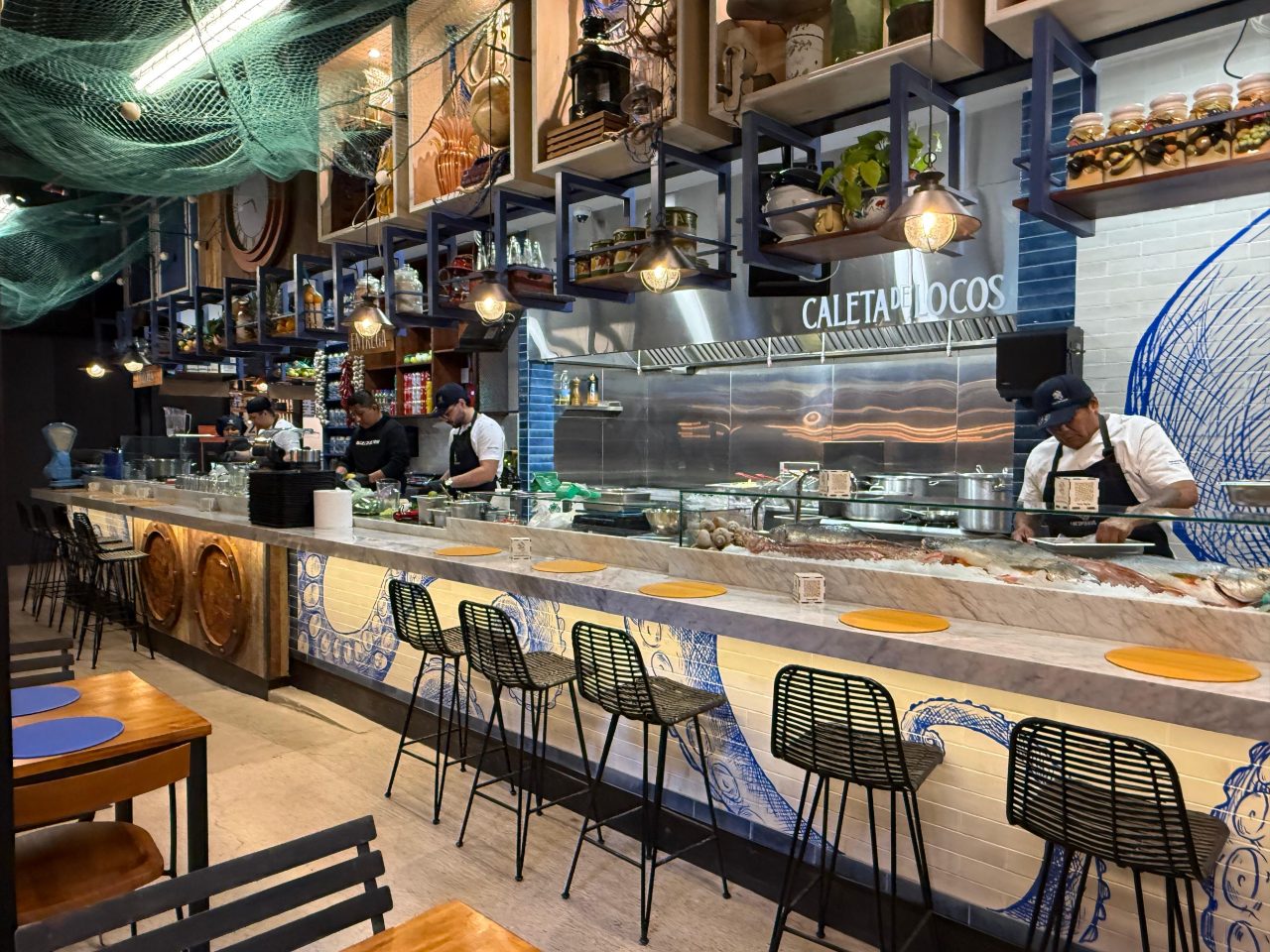 Caleta de Locos, la nueva apuesta gastronómica del MUT