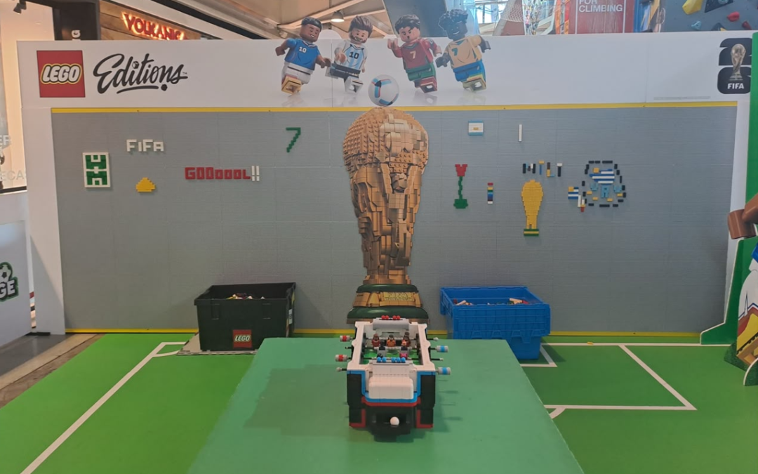 LEGO lleva la creatividad del fútbol a Fan Fest Mall Sport
