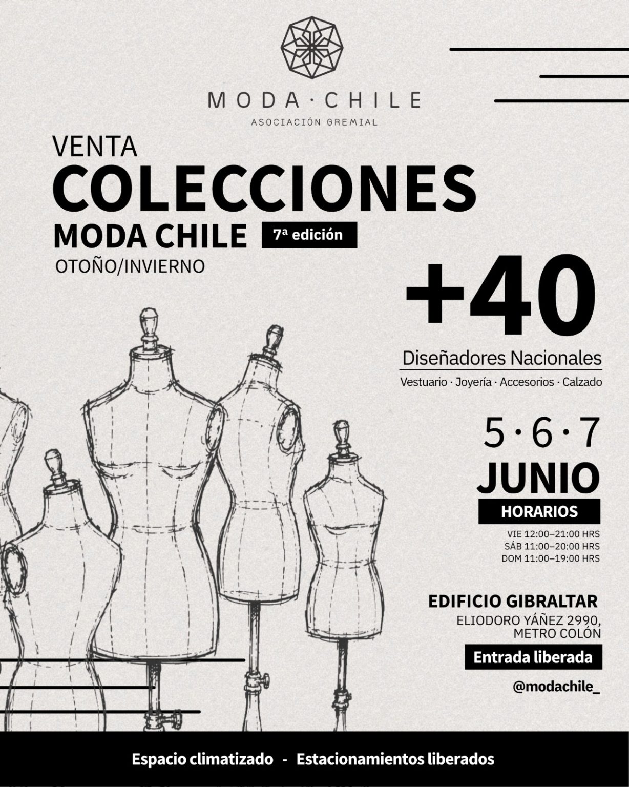 Más de 40 diseñadores nacionales darán vida a una nueva edición de la principal plataforma del diseño de autor chileno